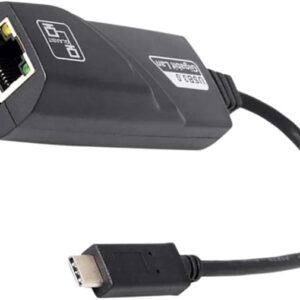 CONVERSOR TYPE C P/ REDE ETHERNET RJ45 10/100MBPS LOTUS - Imagem 1