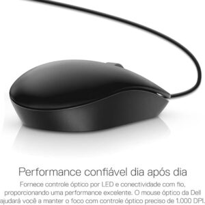 MOUSE DELL MS116 COM FIO