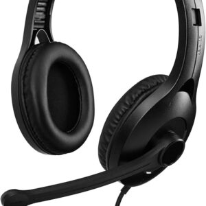 HEADSET EDIFIER K800 USB PRETO - Imagem 3
