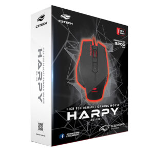MOUSE C3TECH HARPY MG-100BK - Imagem 1