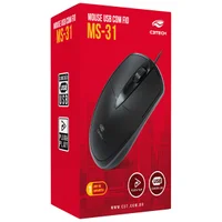 MOUSE MS-31 C3TECH USB PRETO