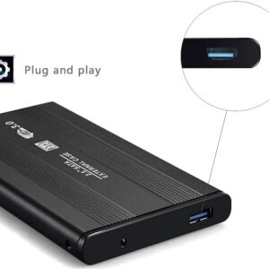 Case para HD 2.5" SATA USB 3.0 – Gaveta para HD de Notebook – Compatível com notebooks PCs - Imagem 2