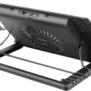 Base Cooler Vertical p/ Notebook Preto Multi - AC166 - Imagem 2